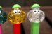 画像3: pz-130917-04 Crystal Bubbleman / PEZ Dispenser Set