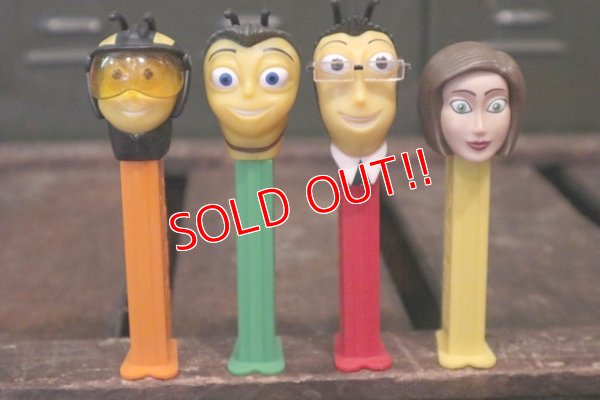 画像1: pz-130917-04 Bee Movie / PEZ Dispenser Set