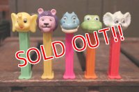 pz-130917-04 Kooky Zoo / PEZ Dispenser Set