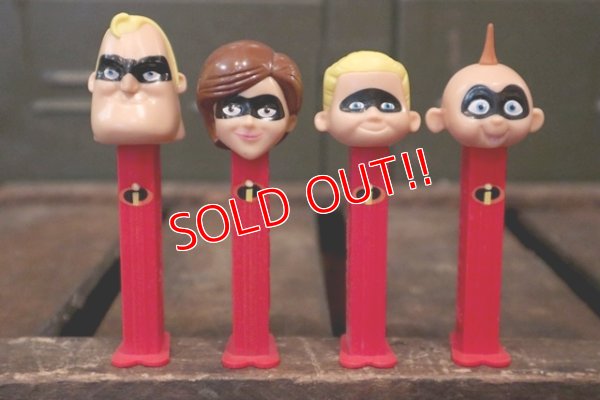 画像1: pz-130917-04 Mr.Incredible / PEZ Dispenser Set