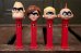 画像1: pz-130917-04 Mr.Incredible / PEZ Dispenser Set (1)