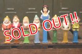 pz-130917-04 Snow White & 7 Dwarfs / PEZ Dispenser Set