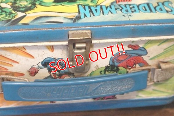 画像5: ct-180514-84 MARVEL Heroes / Aladdin 1980's Metal Lunchbox