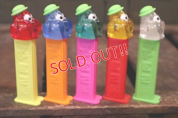 画像4: pz-130917-04 Crystal Bubbleman / PEZ Dispenser Set