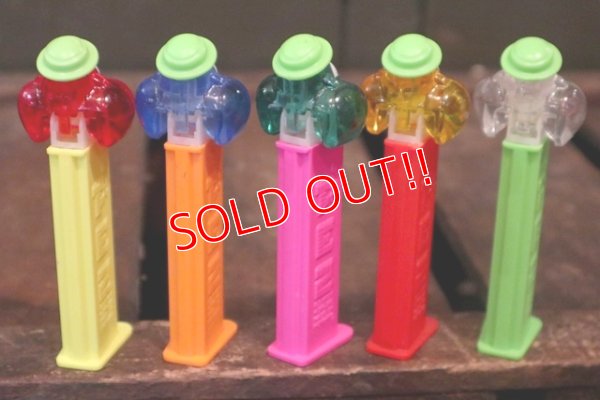 画像5: pz-130917-04 Crystal Bubbleman / PEZ Dispenser Set