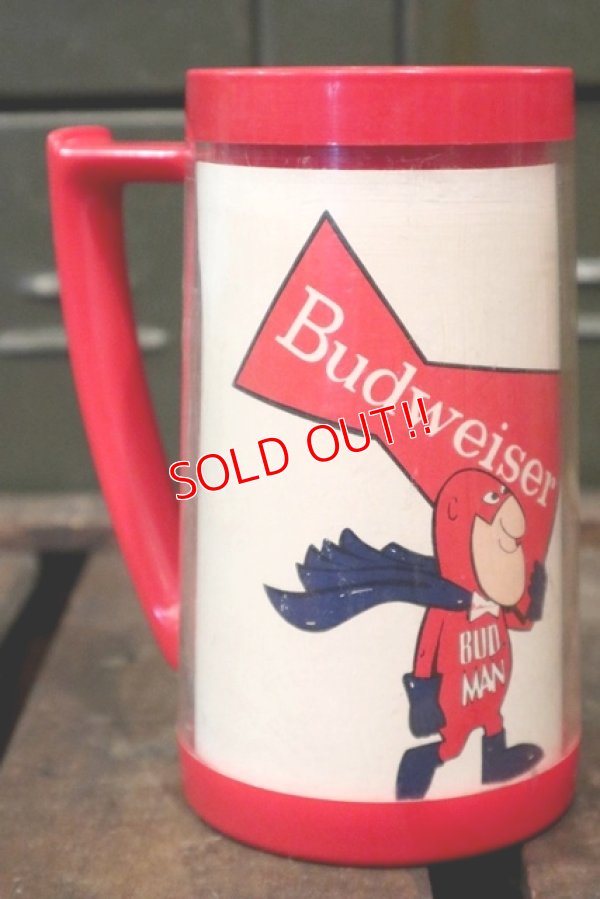 画像1: ct-180514-94 Budweiser / BUD MAN 1980's Plastic Mug (A)