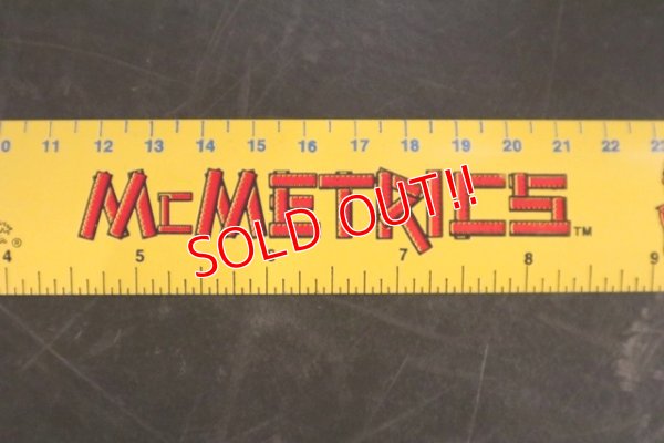 画像3: ct-180514-93 McDonald's / 1970's McMETRICS Ruler