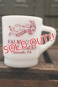 dp-180508-37 FALMOUTH GOAT RACE / Anchor Hocking 1970's Mug