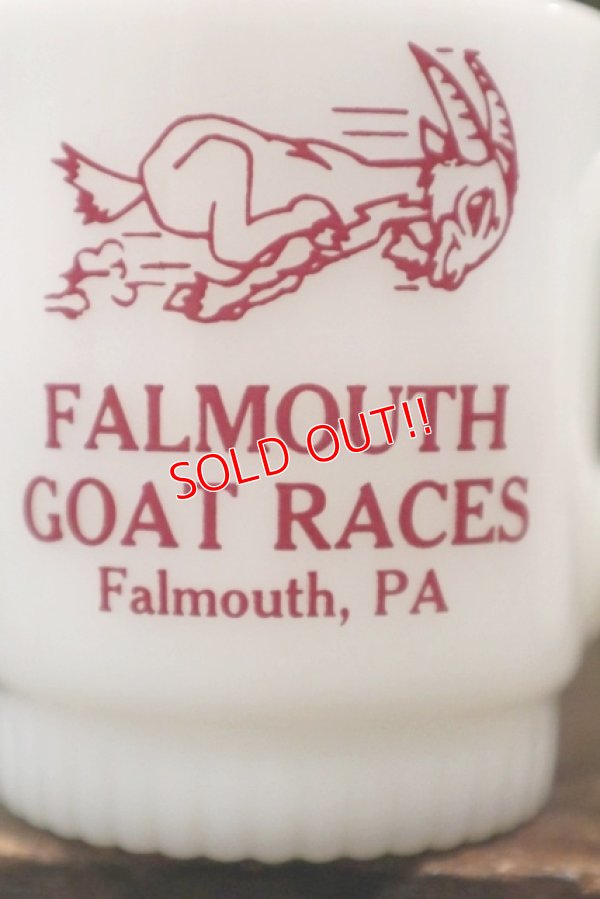 画像2: dp-180508-37 FALMOUTH GOAT RACE / Anchor Hocking 1970's Mug