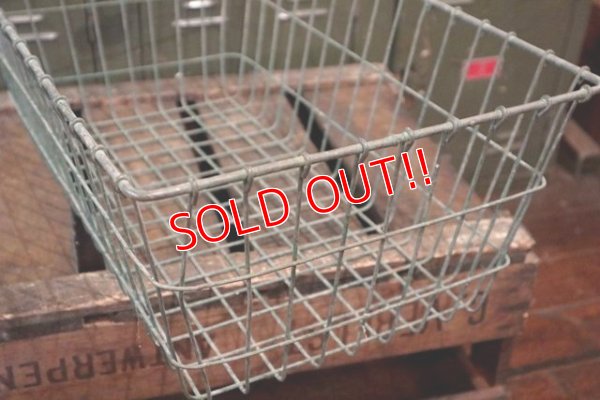 画像5: dp-180508-40 Vintage Metal Wire Basket