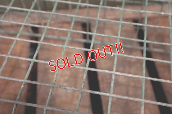 画像6: dp-180508-40 Vintage Metal Wire Basket