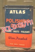 dp-180601-20 ATLAS / 1950's-1960's Polishing Cloth Can