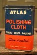 画像1: dp-180601-20 ATLAS / 1950's-1960's Polishing Cloth Can (1)