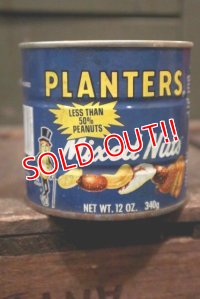 dp-180601-17 Planters / Mr.Peanuts 1970's-1980's Mixed Nuts Tin Can