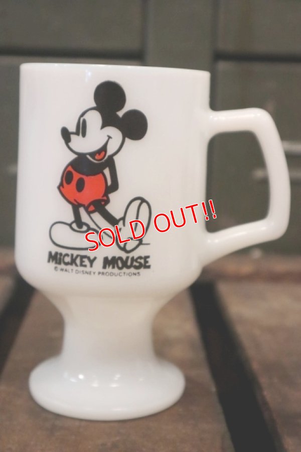 画像1: kt-180701-06 Mickey Mouse / Federal 1960's-1970's Footed Mug