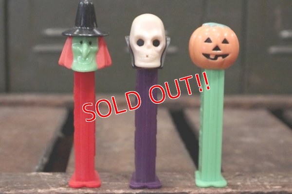 画像1: pz-130917-04 Halloween / PEZ Dispenser Set 