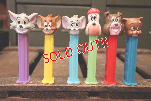 画像1: pz-130917-04 Tom and Jerry / PEZ Dispenser Set 