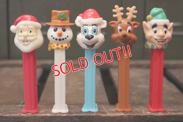 画像1: pz-130917-04 Christmas / PEZ Dispenser Set 