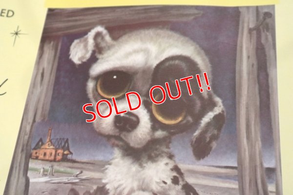 画像6: dp-150204-14 GIG / 1966 Big Eyes Dog Poster