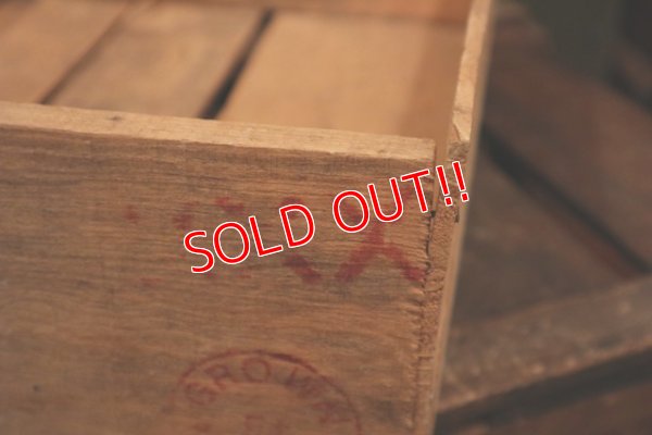 画像8: dp-180110-04 PARAISO / Vintage Wood Box