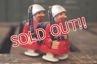 ct-180514-102 MARX / 1950's Ramp Walker "Hap & Hop" Lil' Soldiers