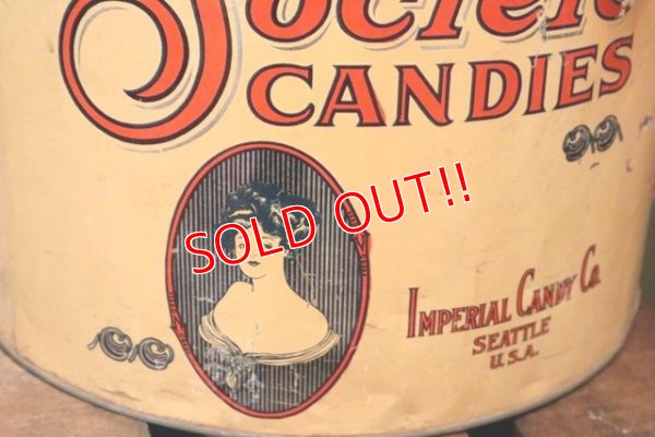 画像6: dp-180601-32 Socie'te' Candies / Vintage Tin Can