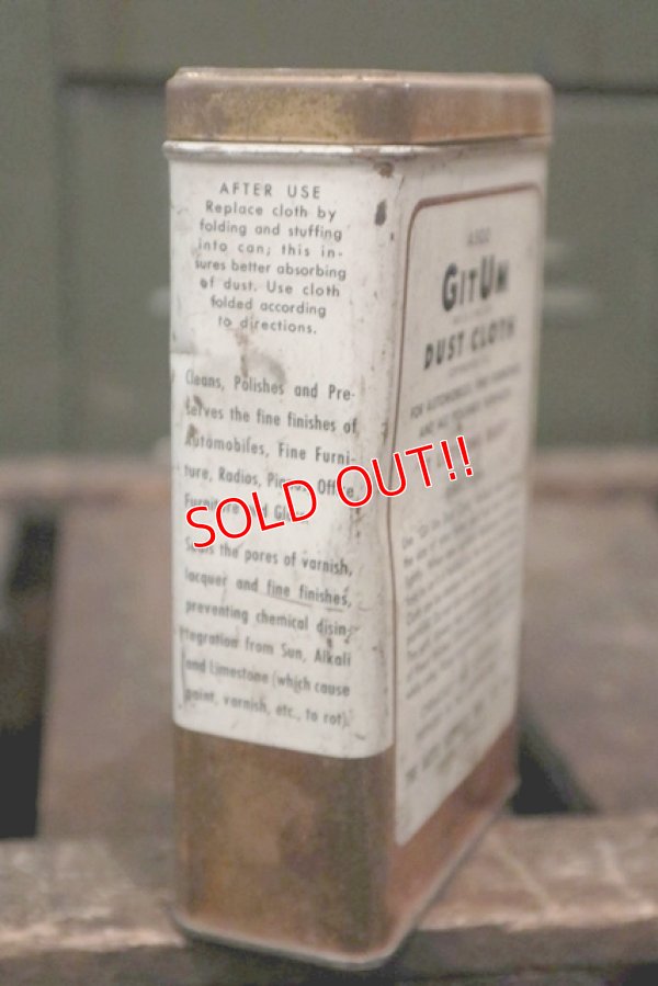 画像4: dp-180601-24 ASCO GIT UM / Vintage Dust Cloth Can
