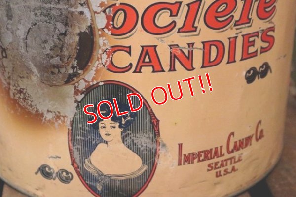 画像3: dp-180601-32 Socie'te' Candies / Vintage Tin Can