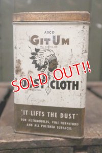 dp-180601-24 ASCO GIT UM / Vintage Dust Cloth Can
