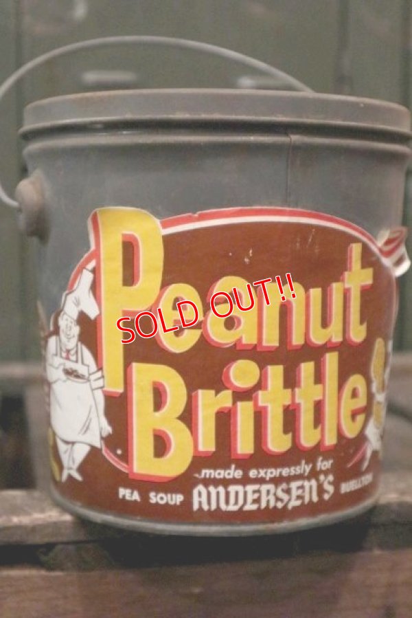 画像1: dp-180601-23 Andersen's / Peanut Brittle Bucket Can