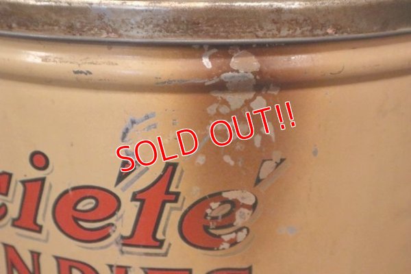 画像5: dp-180601-32 Socie'te' Candies / Vintage Tin Can