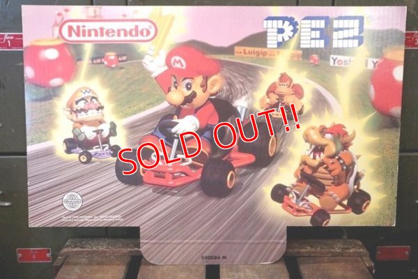 画像1: pz-130917-04 PEZ / Store Display Header Card "Nintendo Super Mario"