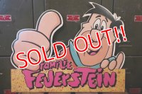pz-130917-04 PEZ / Store Display Header Card "Fred Flintstone"