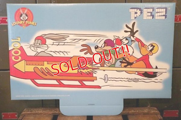 画像1: pz-130917-04 PEZ / Store Display Header Card "Cool Looney Tunes"