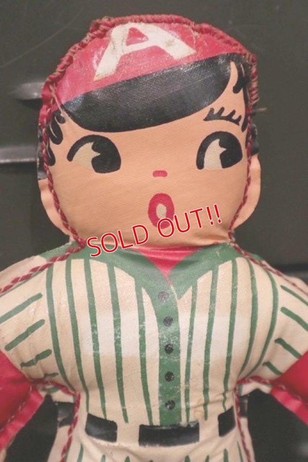 画像2: dp-180514-100 Midget Parade / 1940's-1950's Doll "Baseball Player"