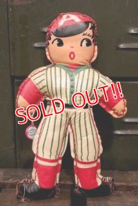 dp-180514-100 Midget Parade / 1940's-1950's Doll "Baseball Player"