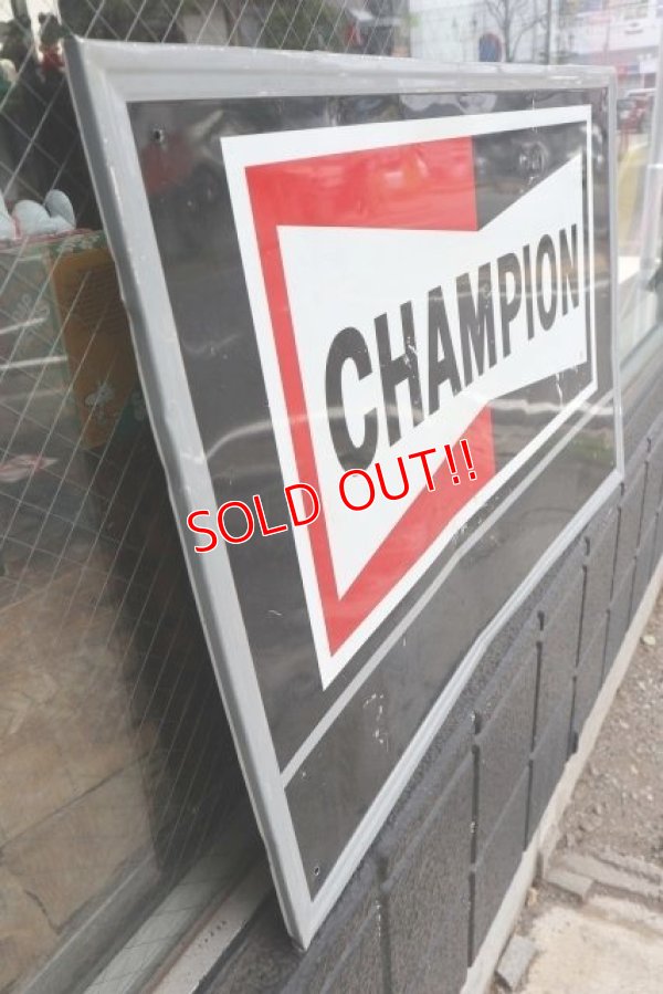 画像5: dp-180701-25 CHAMPION / 1970's〜Metal Sign