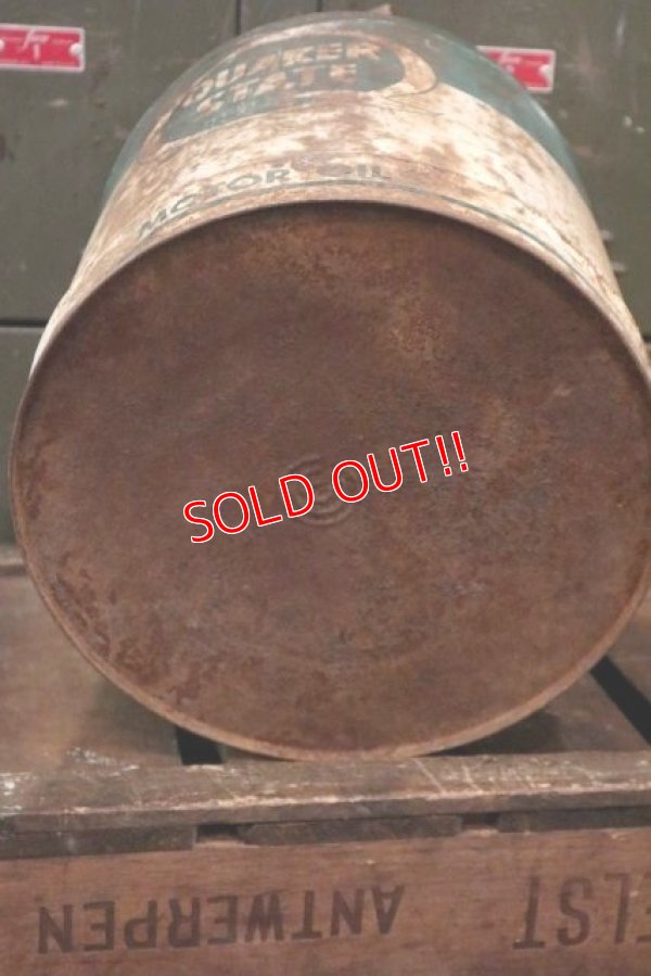 画像7: dp-180701-22 Quaker State / 1960's 5 Gallon Oil Can