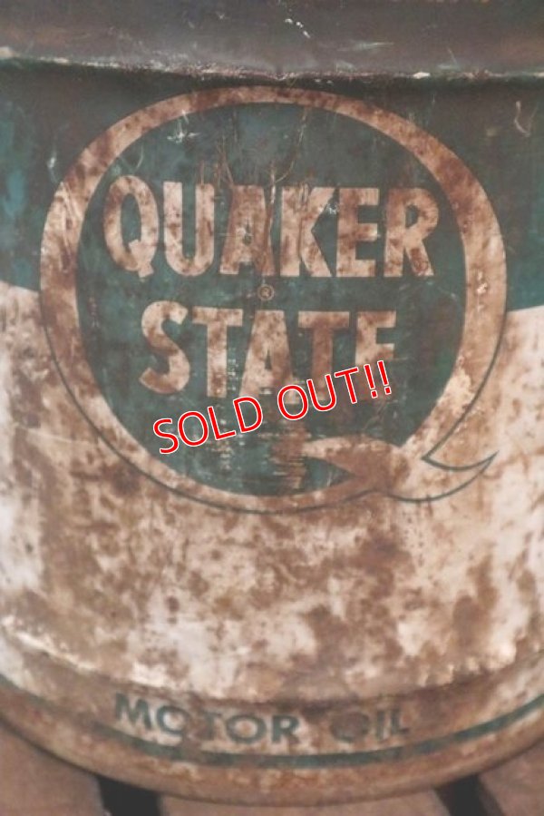 画像2: dp-180701-22 Quaker State / 1960's 5 Gallon Oil Can