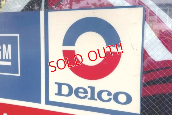 画像5: dp-180701-26 AC GM Delco / Large Plastic Sign