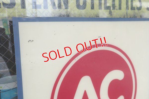 画像10: dp-180701-26 AC GM Delco / Large Plastic Sign