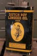 画像1: dp-180701-11 Dutch Boy / Vintage Linseed Oil Raw Can (1)