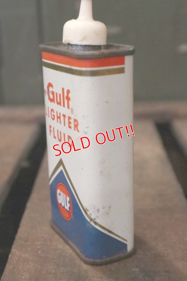 画像3: dp-180701-34 Gulf / 1960's Lighter Fluid Can