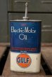 画像1: dp-180701-32 Gulf / 1940's-1950's Electric-Motor Oil Can (1)
