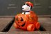 画像1: nt-180701-07 Snoopy Joe Cool / Jack-o'- Lantern Candy Container Car (1)