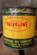 画像1: dp-180701-50 VALVOLINE / 1950's 5 Pounds Oil Can (1)