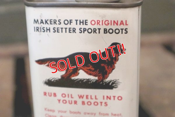 画像5: dp-180701-70 RED WING / 1960's Shoe Oil Can