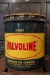 画像1: dp-180701-51 VALVOLINE / 1950's 35 Pounds Oil Can (1)