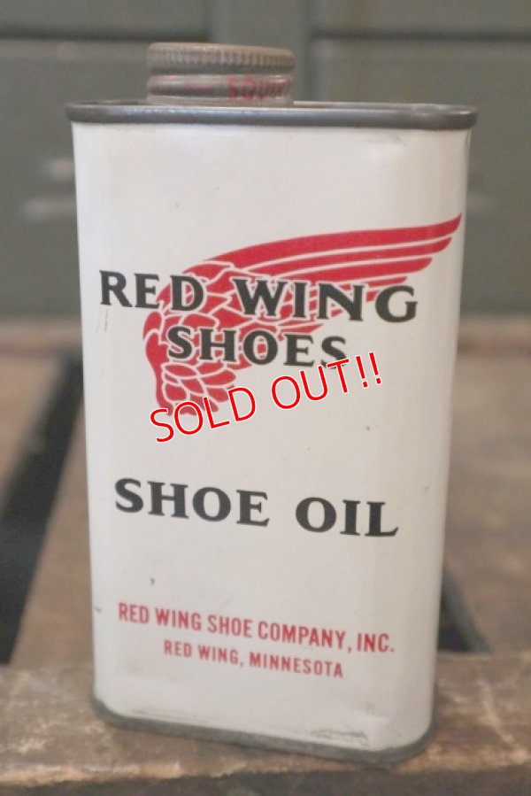 画像1: dp-180701-70 RED WING / 1960's Shoe Oil Can