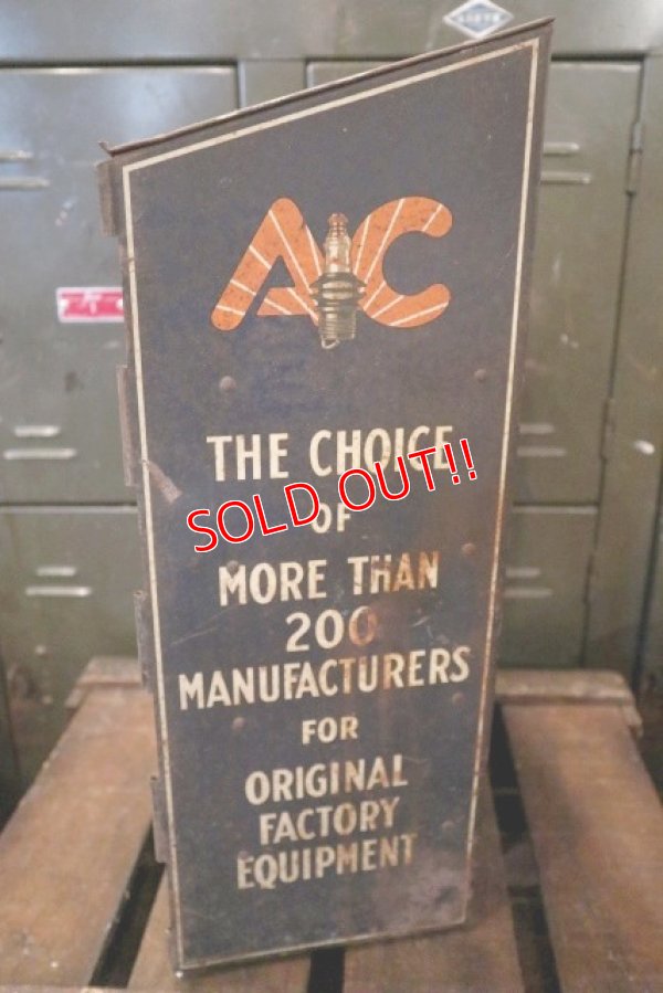 画像4: dp-180701-27 AC Spark Plugs / 1930's Cabinet